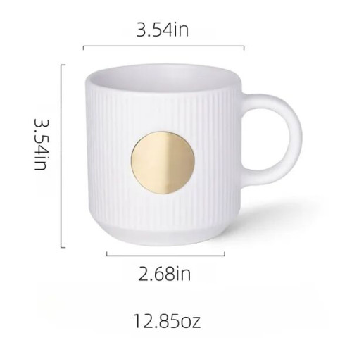 Custom Copper Plaque Mug