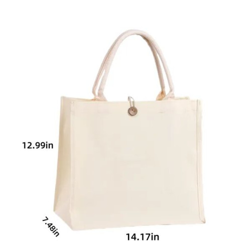 Minimalist Canvas Tote Bag