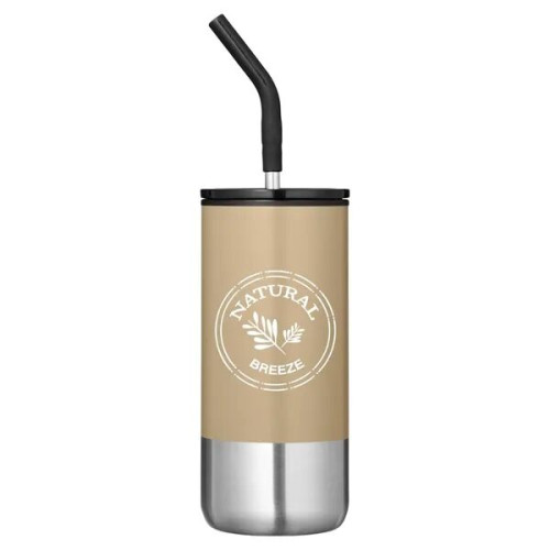 Summit 16 oz Insulated Tumbler With Straw