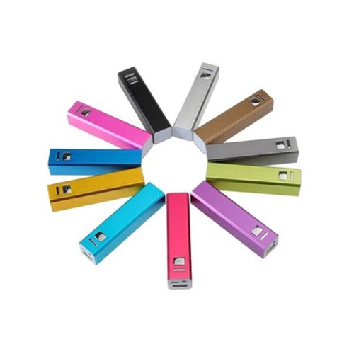 Skylark Aluminum Power Bank Battery Charger w/ Cable