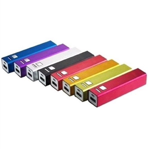 Skylark Aluminum Power Bank Battery Charger w/ Cable