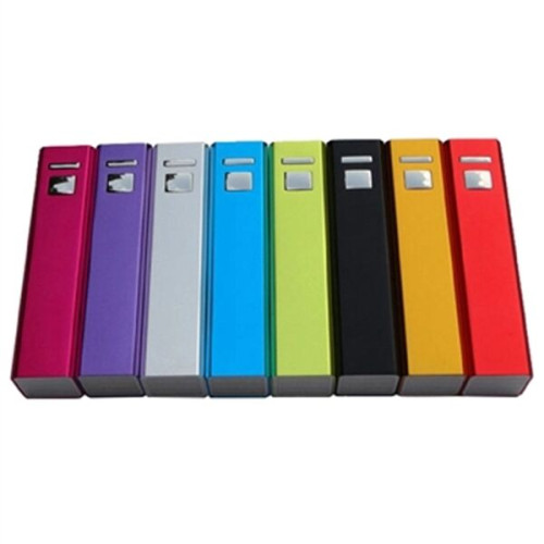 Skylark Aluminum Power Bank Battery Charger w/ Cable