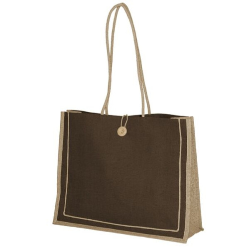 Convention Jute Tote Bag w/ Long Handles 18" X 14" X 5.5"