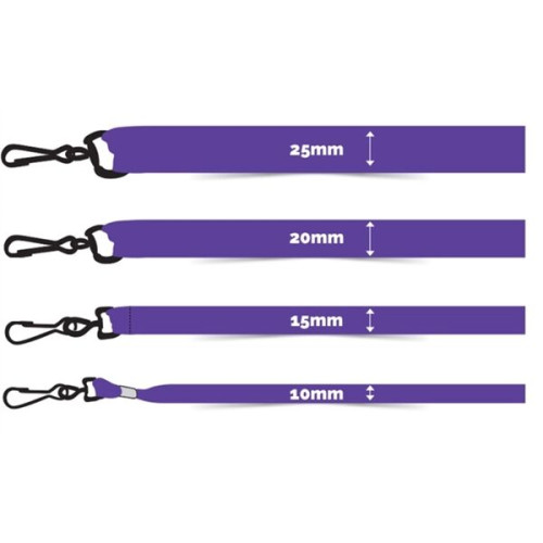 5 Day RUSH Polyester Lanyard w/ Custom Imprint ID Holder