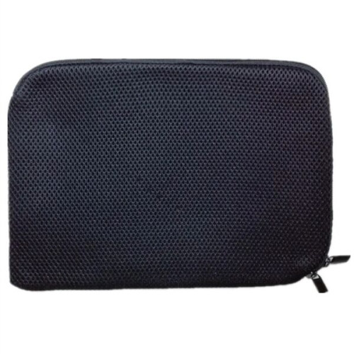 Grid Fabric Laptop Sleeve w/ Double Zipper & Soft Interior