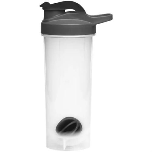 Gym Water Bottles - 24 oz. Shaker-Bottle w/ Mixer & Handle