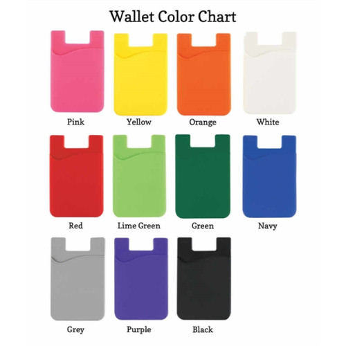 Silicone Phone Wallet w/ Custom Imprint