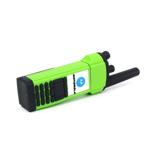 Custom 3D PVC USB Flash Drive - Walkie-Talkie Shaped