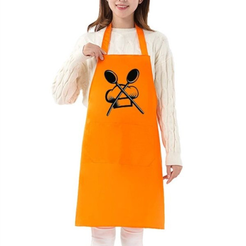 Multipurpose Apron w/ Custom Imprint & Pockets 23" x 34"