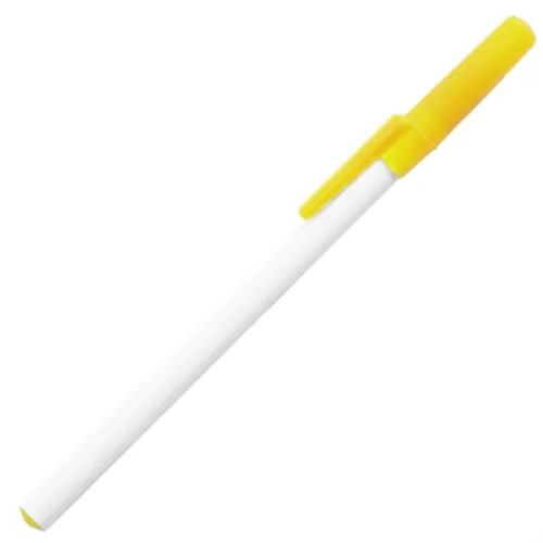Promotional Ballpoint Pen w/ Colored cap & Accent