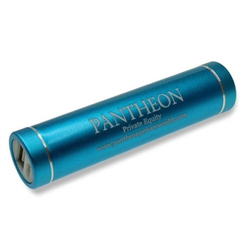 2200mAh Round Cylindrical Shaped Portable Charger