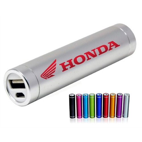 2200mAh Round Cylindrical Shaped Portable Charger
