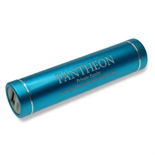 2200mAh Round Cylindrical Shaped Portable Charger