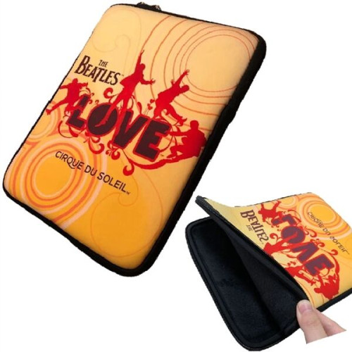 Dye Sublimation Travel Laptop Sleeves w/ Zipper Closure
