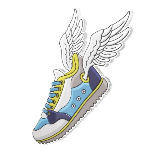 Express USA Made Custom Shape Acrylic Lapel Pins