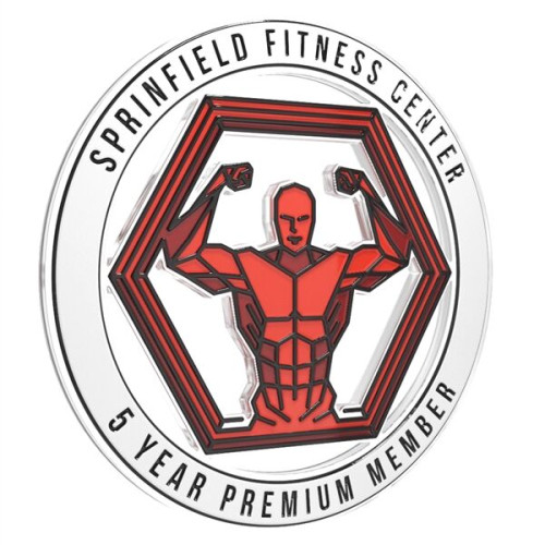 Express USA Made Custom Shape Acrylic Lapel Pins