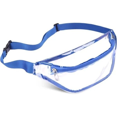 Waterproof Clear Stadium Fanny Pack w/ A Zipper Pockets
