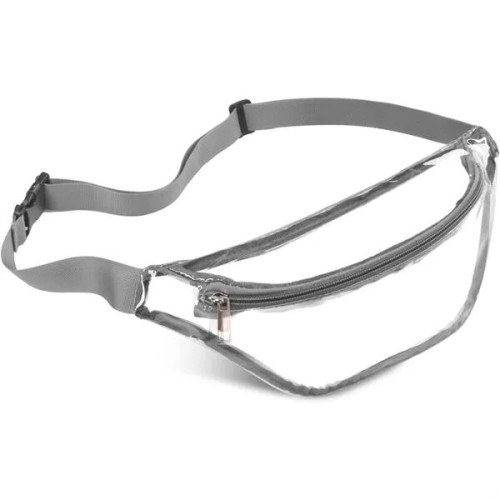 Waterproof Clear Stadium Fanny Pack w/ A Zipper Pockets