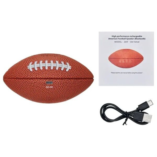 SonicWave Sports Football Bluetooth Speaker