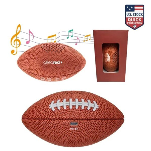 SonicWave Sports Football Bluetooth Speaker