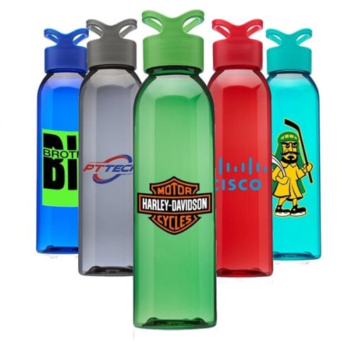 Gym Water Bottles w/ Carrying Loop