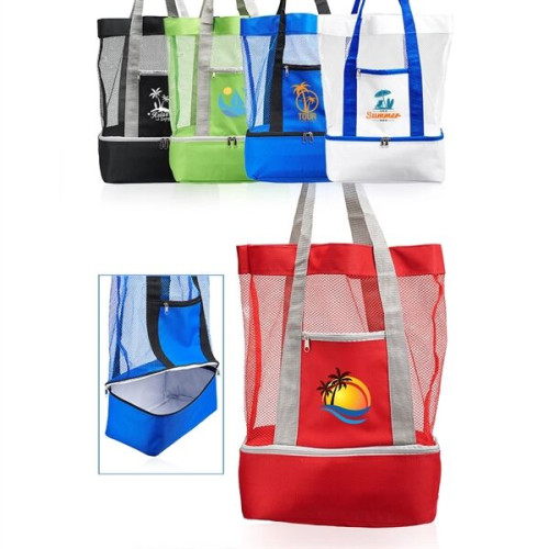 Mesh Picnic Cooler Tote Bag