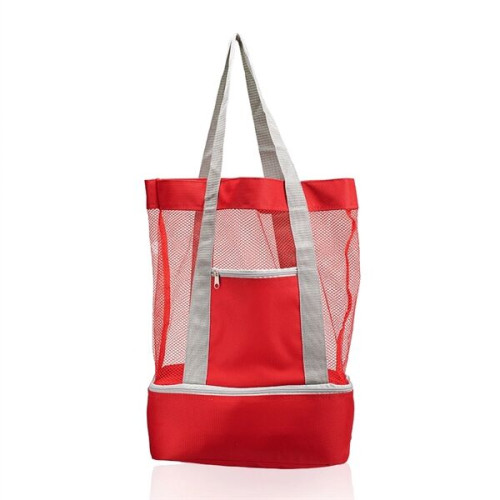 Mesh Picnic Cooler Tote Bag
