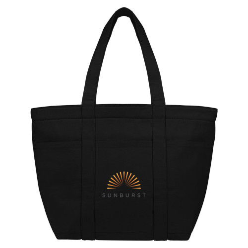 Aware™ 8 Oz. 20 Can Recycled Cotton Cooler Tote Bag