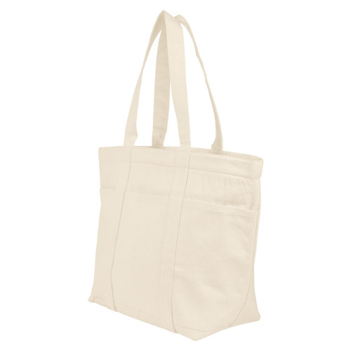 Aware™ 8 Oz. 20 Can Recycled Cotton Cooler Tote Bag