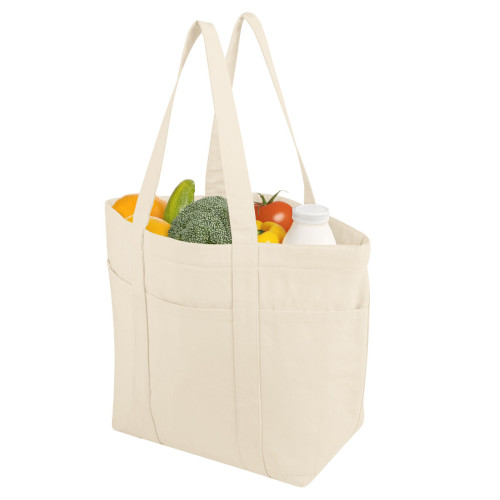 Aware™ 8 Oz. 20 Can Recycled Cotton Cooler Tote Bag