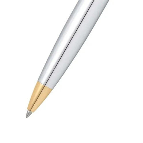SHEAFFER® Gift Set Chrome S300 Ballpoint Pen w Hard Notebook