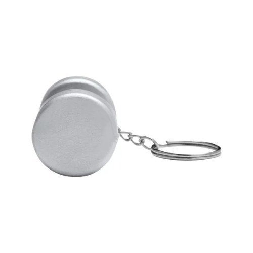 Dumbbell Shape Stress Ball Keychain