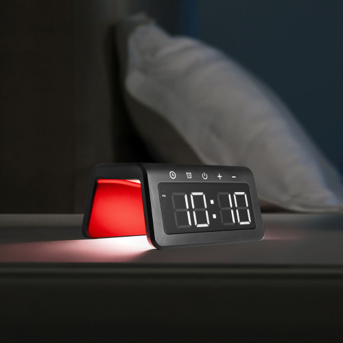 15W Light-Up Wireless Charger Alarm Clock