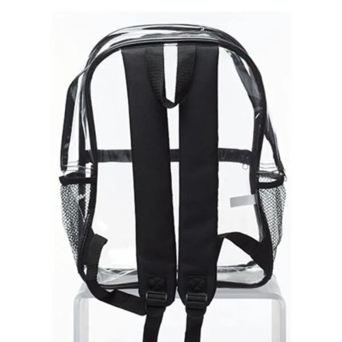 Heavy Duty PVC Transparent Clear Backpack (11"x15.50"x5")