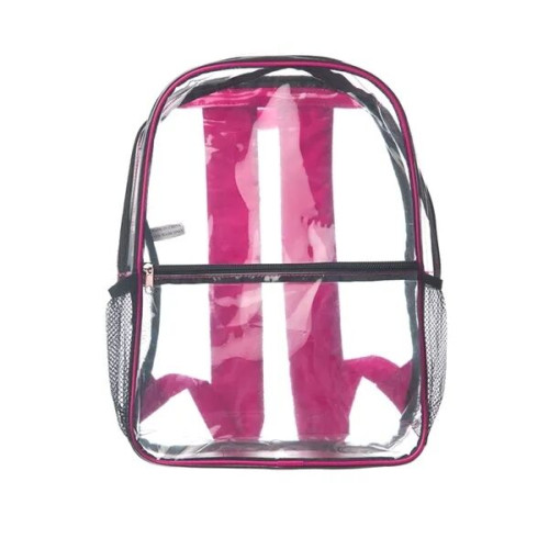 Heavy Duty PVC Transparent Clear Backpack (11"x15.50"x5")