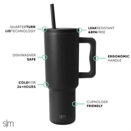 40 oz Simple Modern® Stainless Steel Insulated Trek Tumbler