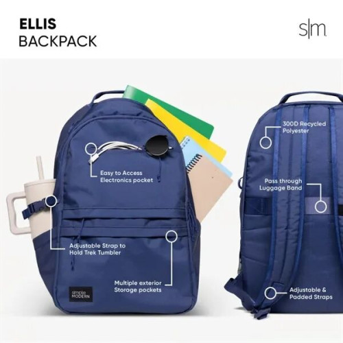 Simple Modern® Recycled 25L Ellis 16" Laptop Backpack