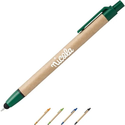 Eco-friendly Ballpoint Stylus Pens w/ Custom Logo