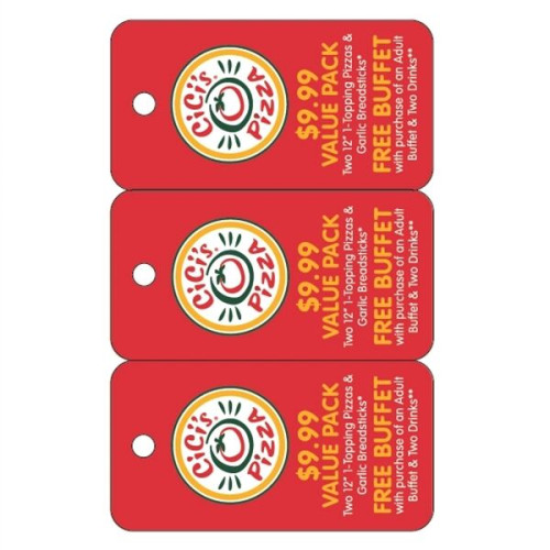 USA made Full Color 3 Mini Key Tag Combo