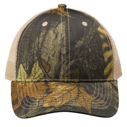 Cotton Camouflage Caps with Mesh Back