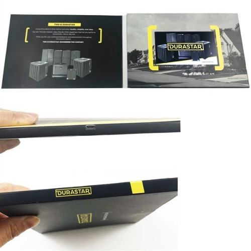 Mimosa 5" LCD Video Bi-fold Brochure