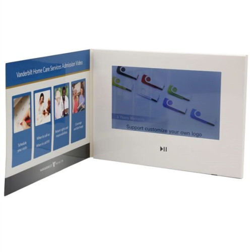 Mimosa 5" LCD Video Bi-fold Brochure