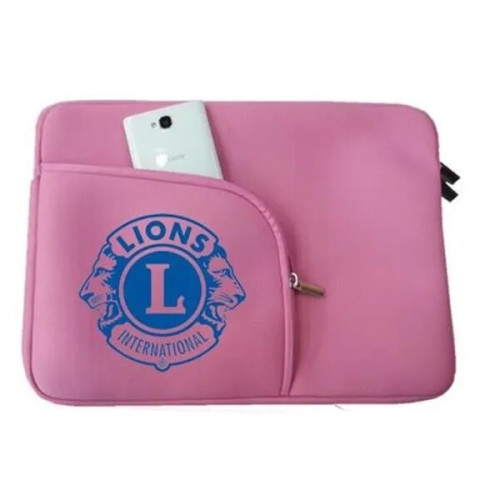 Neoprene Laptop Sleeve w/ Front Accessory Pocket with zipper