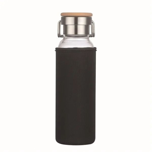 20 oz Glass Water Bottle With Neoprene Protective Sleeve