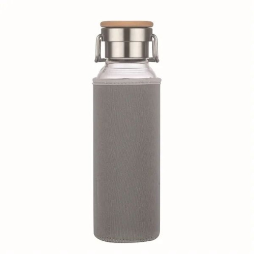 20 oz Glass Water Bottle With Neoprene Protective Sleeve