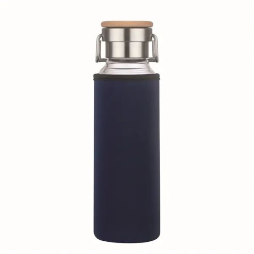 20 oz Glass Water Bottle With Neoprene Protective Sleeve