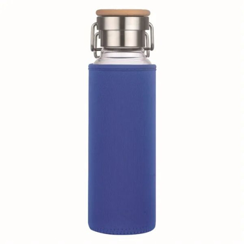 20 oz Glass Water Bottle With Neoprene Protective Sleeve