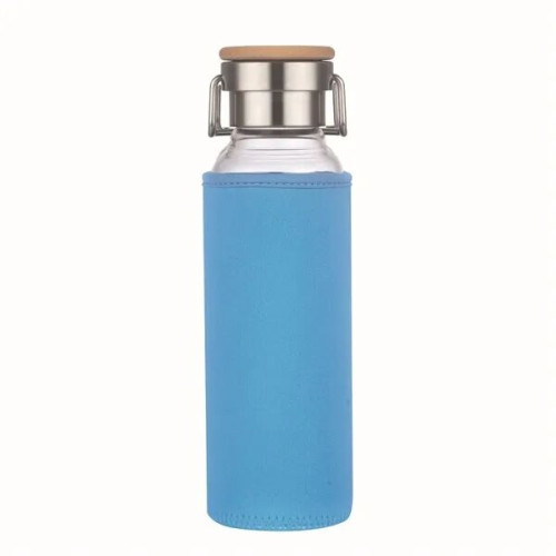 20 oz Glass Water Bottle With Neoprene Protective Sleeve