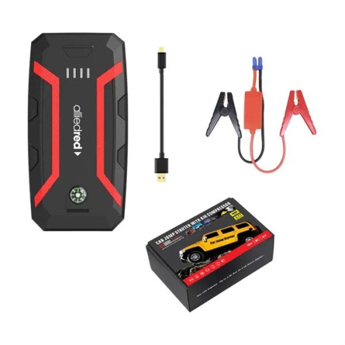 1000A Car Jumper with Cables & Paper Box (For 3.0L Engines)