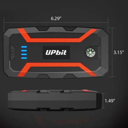 1000A Car Jumper with Cables & Paper Box (For 3.0L Engines)